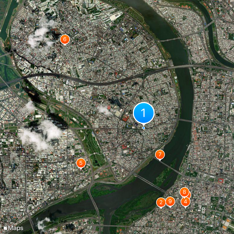 Sanchong District Map