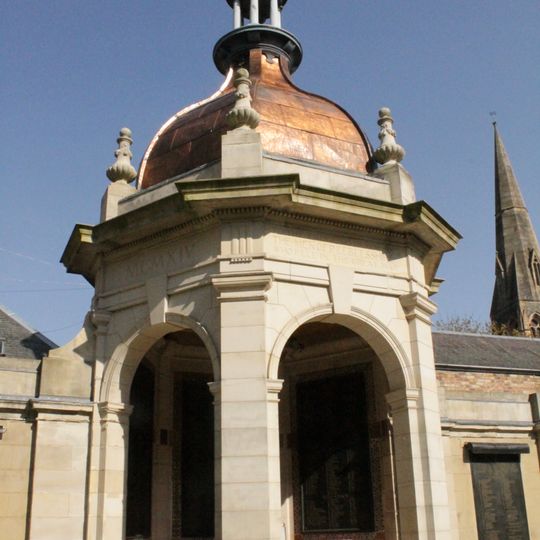 Peebles, High Street, War Memorial