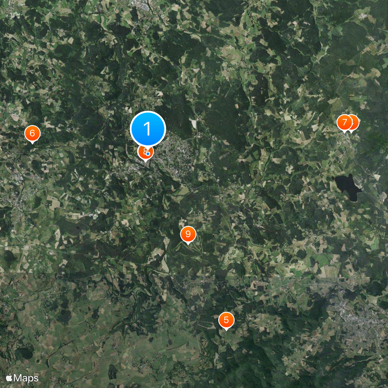 Le Chambon-sur-Lignon Carte