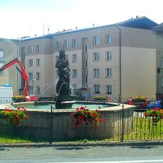 Kašna se sochou Neptuna