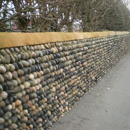 Estate Boundary Wall To South And West Of Lytham Hall, With Gateway At Hey Houses