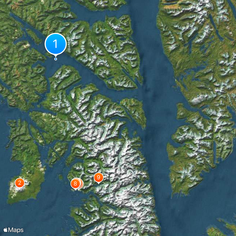 Southeast Alaska Map