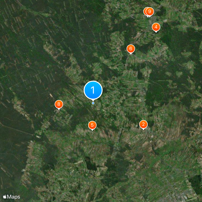 Sandomierz Basin Mapa