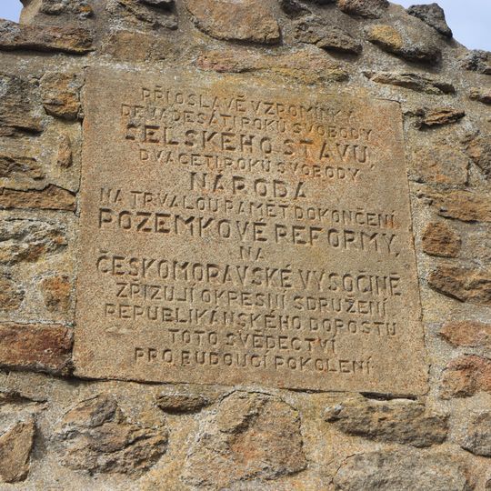 Pamětní deska osvobození selského stavu