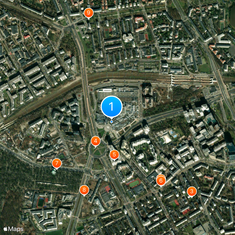 Westfield Arkadia Map