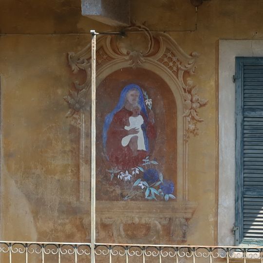 Affresco Madonna del giglio