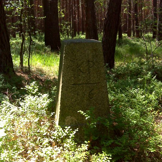 Sächsisch-Preußischer Grenzstein: Pilar Nr. 116