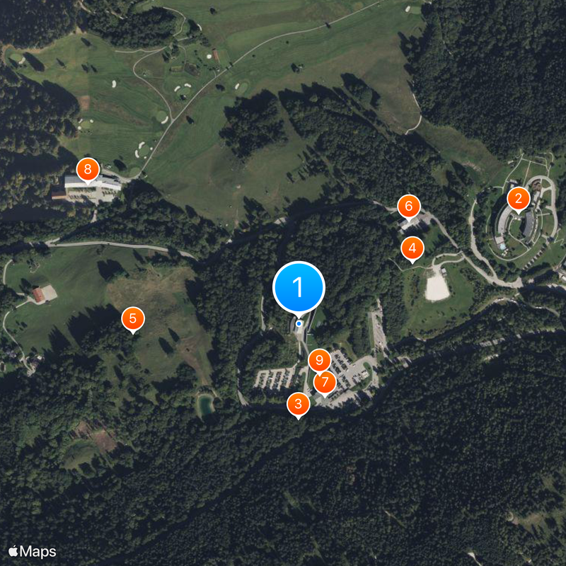 Dokumentationszentrum Obersalzberg Map