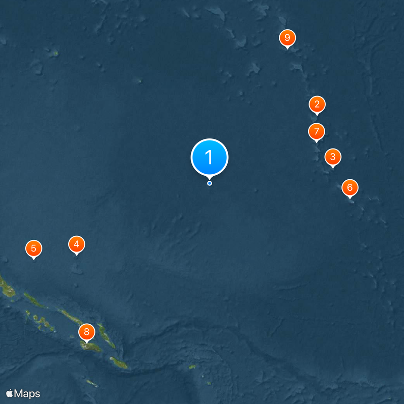 Nauru Regional Processing Centre Mapa