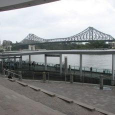 Riverside ferry wharf