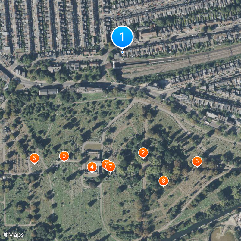 Kensal Green Map