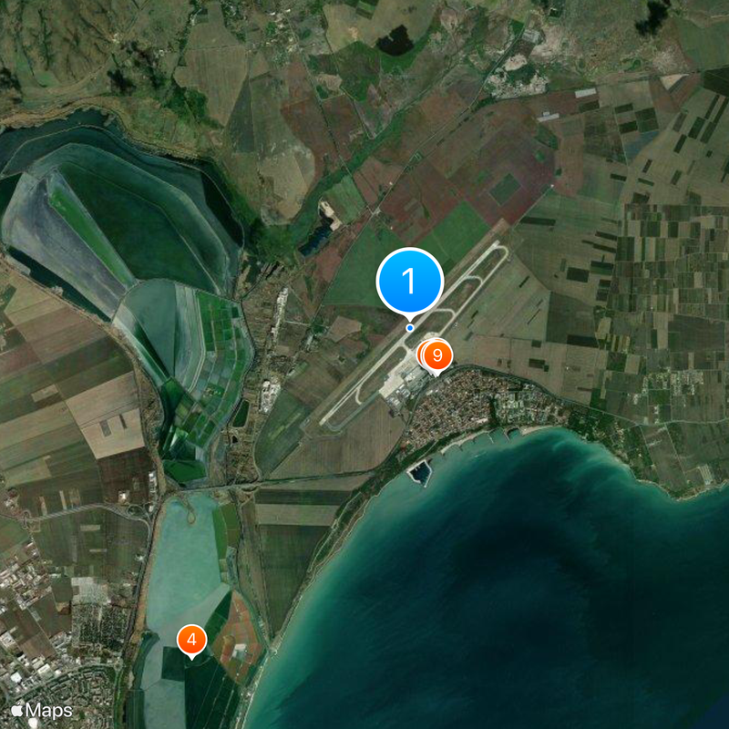 Burgas Airport Map