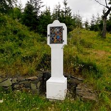 Čtvrté zastavení křížové cesty u Valče