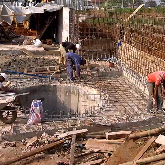 Underground water Reservoir and Eartn Retaining Wall Works