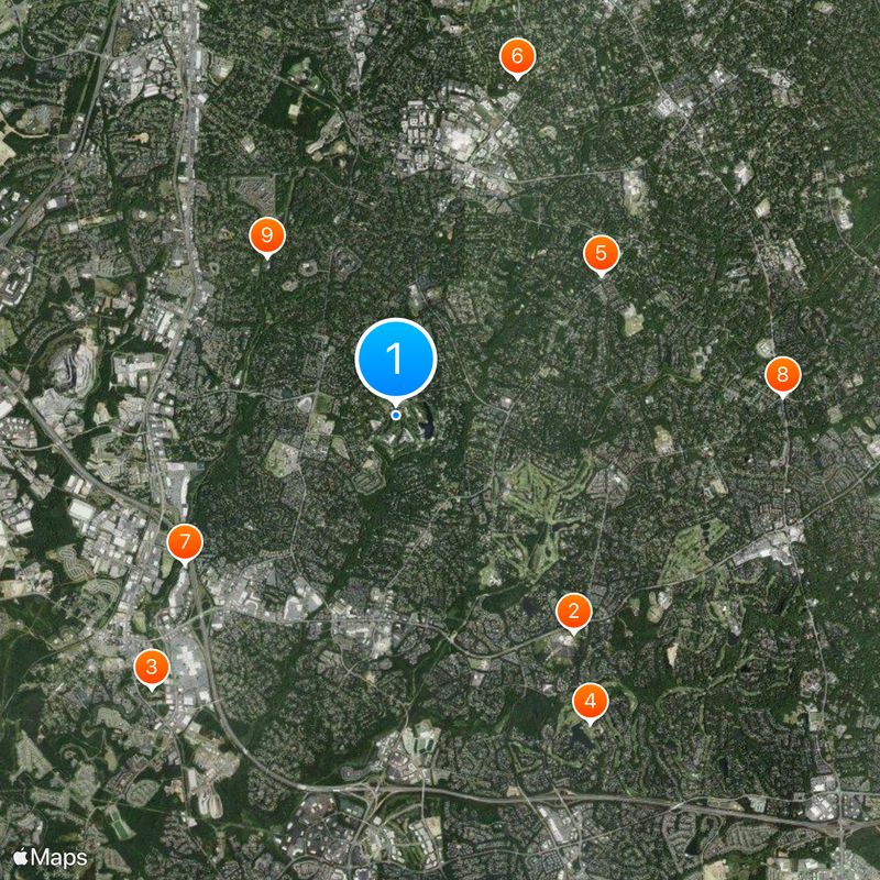 Quail Hollow Club Carte