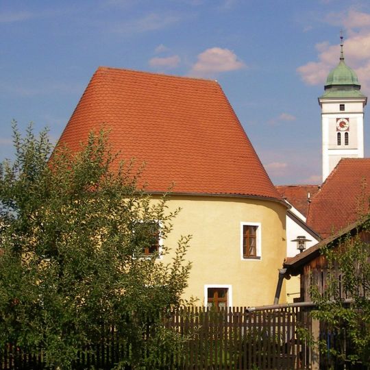 Sogenannter Turmmaurerturm, ehemaliger Wehrturm der mittelalterlichen Stadtbefestigung, heute Museum