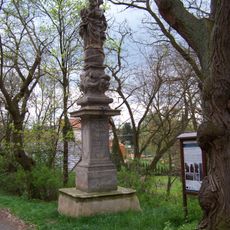 Statue of the Virgin Mary in Tuklaty