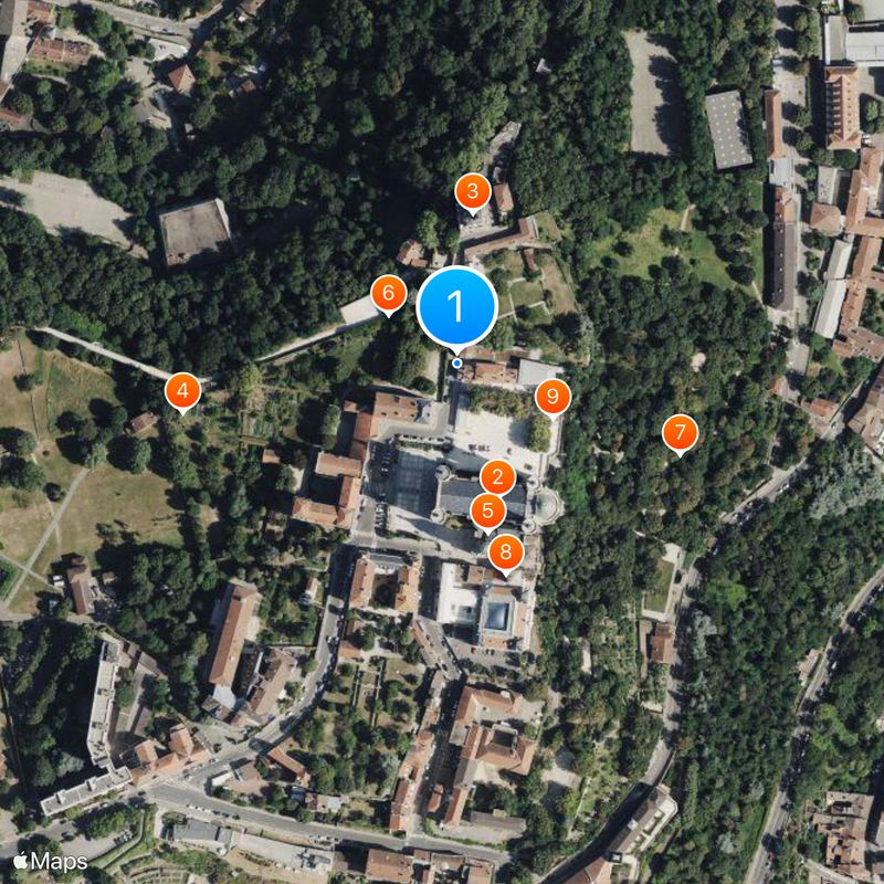 Fourvière Map