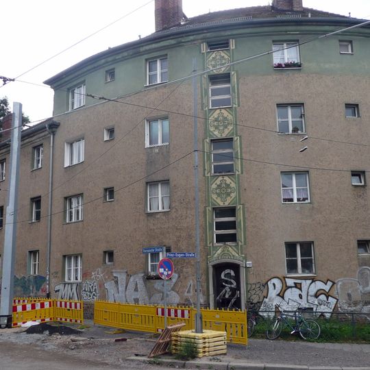 Doppelmietshaus Bornaische Straße 112; 114