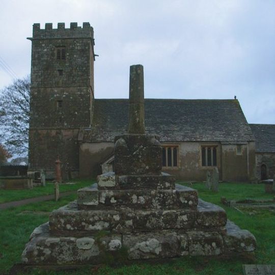 Cross in Churchyard of Church of St. Bartholomew