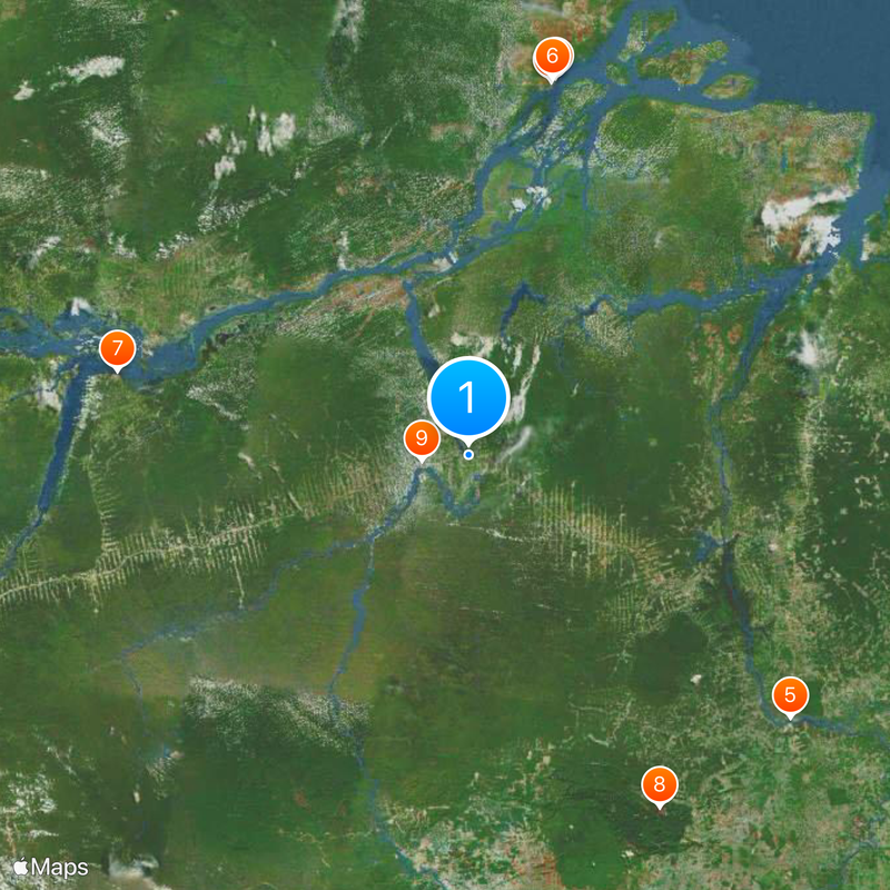 Belo Monte Dam Map