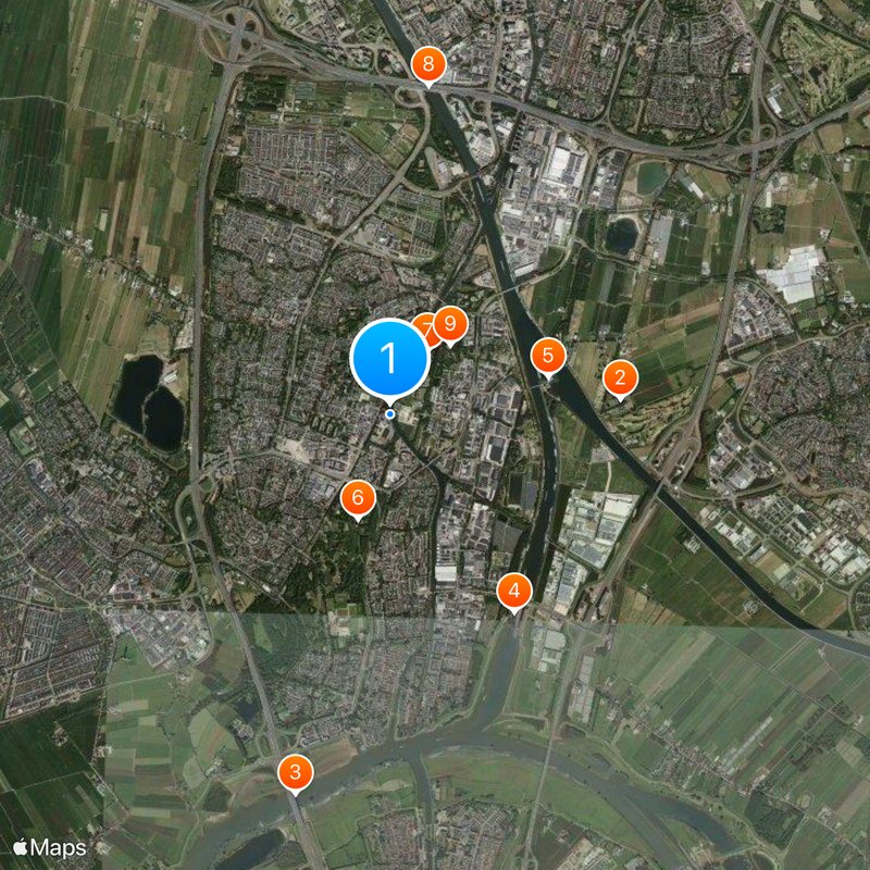 Nieuwegein Mapa