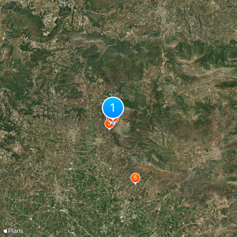 Porte des Lionnes Carte