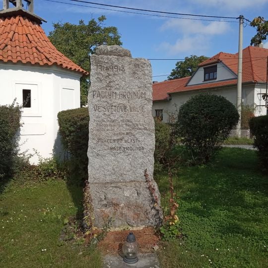 World War I memorial in Roblín