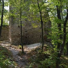 Hrad Biely Kameň, veža obranná západná
