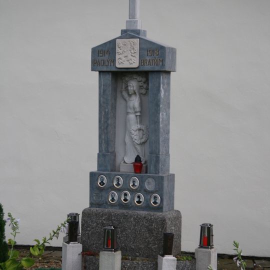 Památník obětem 1. sv. války v Jasenici