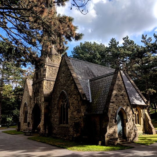 Cemetery Chapel At Mansfield Cemetery