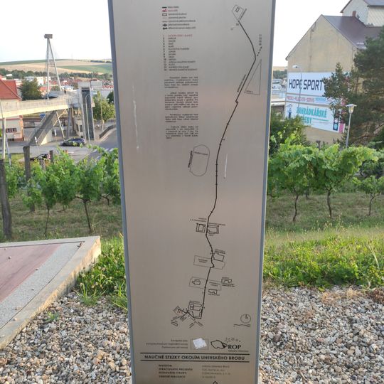 Educational trail Planetární stezka, Uherský Brod