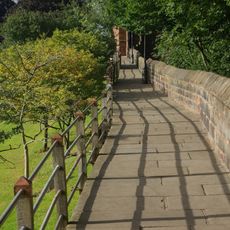 Part Of City Wall From Phoenix Tower To Kaleyard Gate