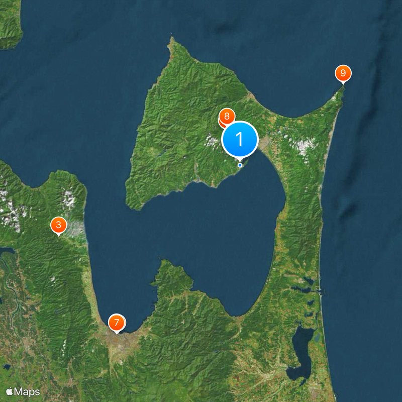 JMSDF Ōminato Base Map