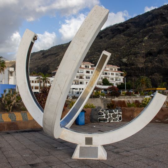 Equatorial armillary sundial, Tazacorte