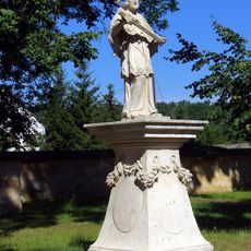 Statue of John of Nepomuk in Moravský Krumlov, Palackého