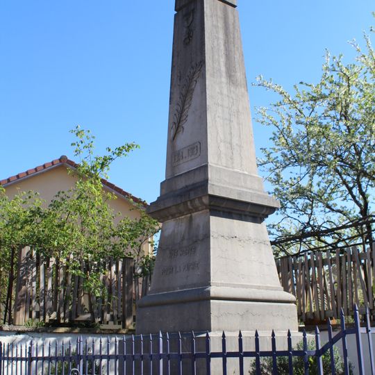 War memorial of Andert-et-Condon