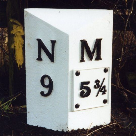 Milepost East Of Road 50 Metres North Of Blagdon North Lodge