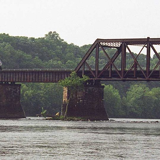 Warehouse Point railroad bridge