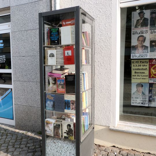Bücherschrank Bürgermeisterstraße