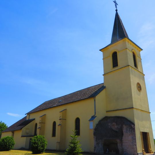 Église Sainte-Barbe de Laumesfeld