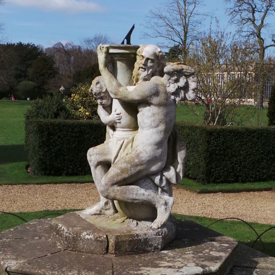Sundial 150 Metres North Of Belton House