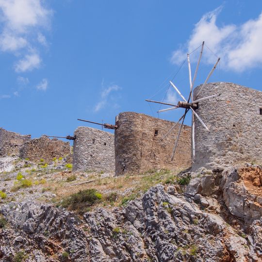 Windmills of Seli Ambelou , Oropedio Lasithiou