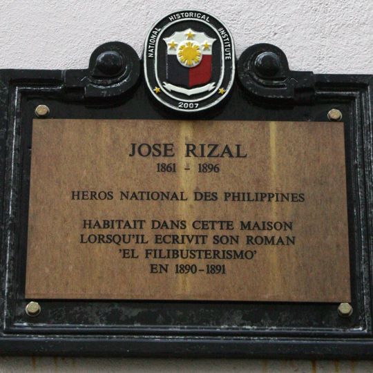 Jose Rizal historical marker