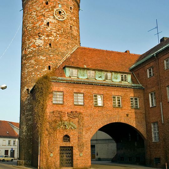 Wall tower in Lubsko