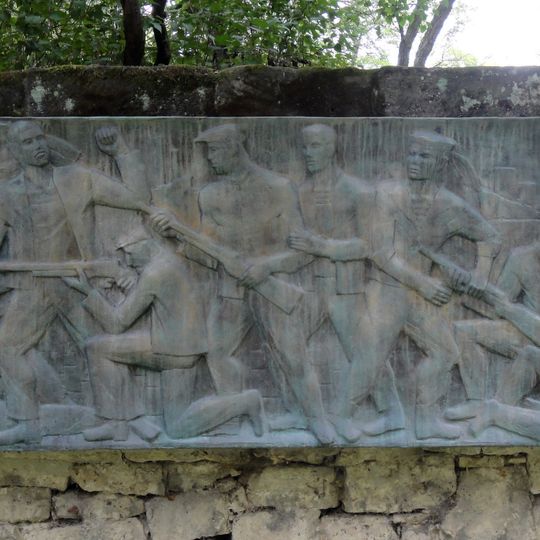 Relieftafel „Kampf gegen die Reaktion vor 1933“