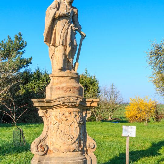 Sloup se sochou svatého Isidora