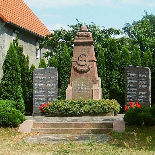 Denkmal für die Gefallenen des Ersten Weltkrieges Eilenburger Straße 3