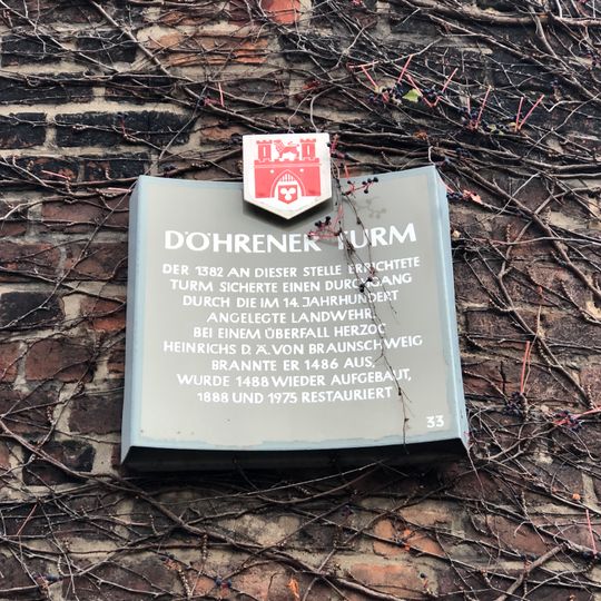 Stadttafel Döhrener Turm