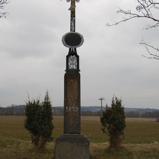 Kříž u křižovatky u Horního Záhoří